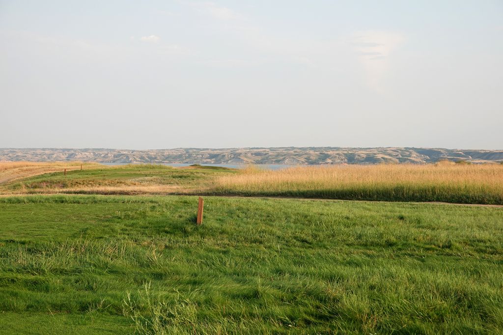 15th Hole at The Links of North Dakota (457 Yard Par 4)